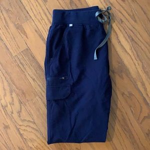 Figs navy blue scrub bottoms